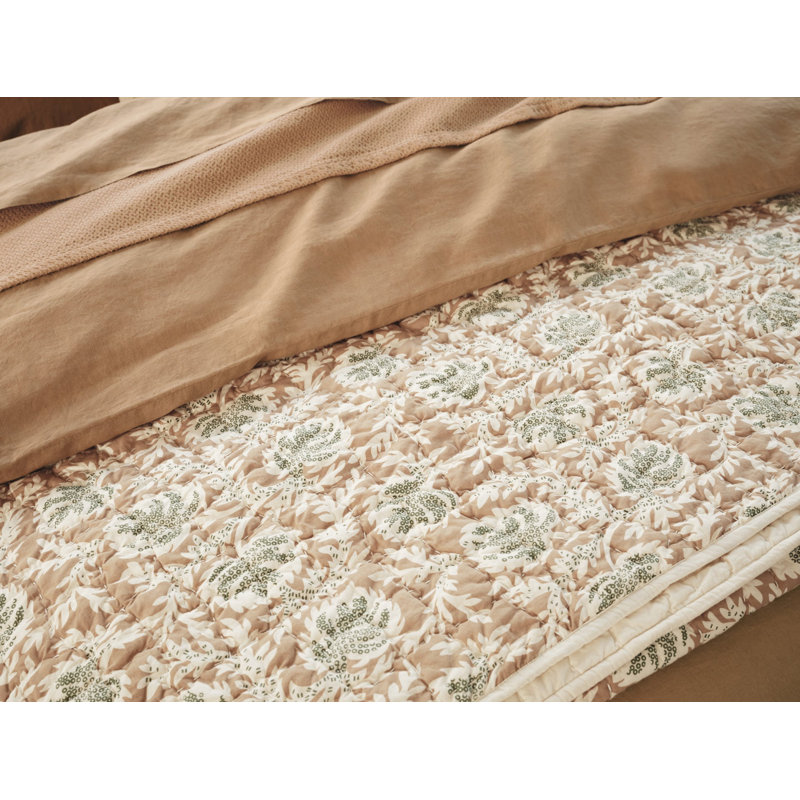 Coyuchi Robles Handstitched Organic Quilt & Reviews | Wayfair